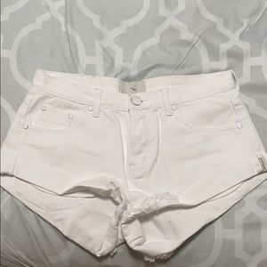 White One teaspoon shorts